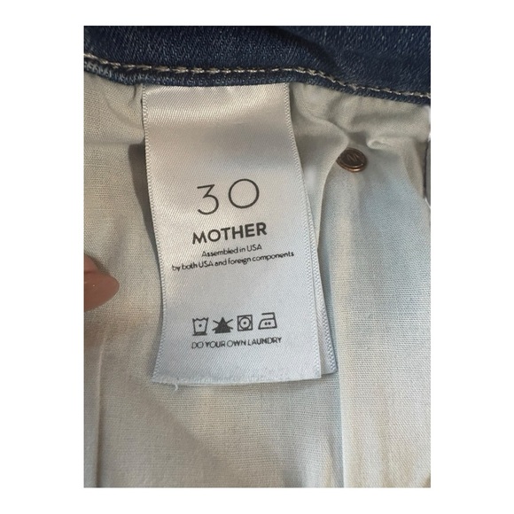 Mother High Rise Ankle Skinny Jeans. - Picture 6 of 7
